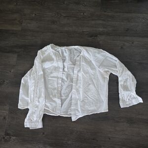 White Button-Up Blouse